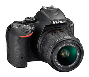 Nikon D5500 with 18-55mm lens