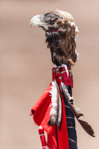 An Eagle Staff at Pow Wow in the Pines 2011.